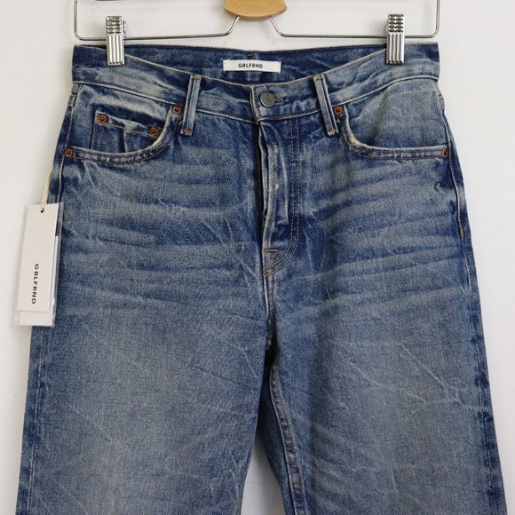 NWT GRLFRND Helena High-Rise Straight Jean Sharona - Picture 8 of 10